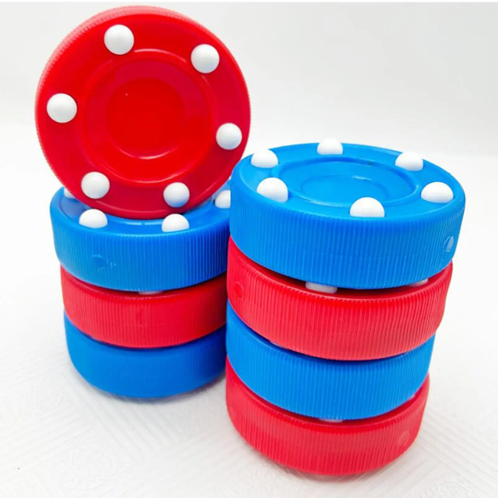 

Hockey Puck Training Aid Multifunctional Equipment Accessories Portable Flat Ball Floor Training Ball for Enthusiasts Outdoor