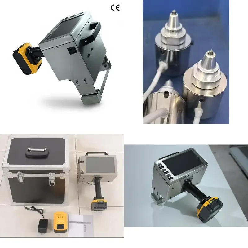 New CORAL 150*40mm Electric CNC Hand-Held Air Cooling Deep Marking Machine for Industrial Steel Aluminum Hard Material