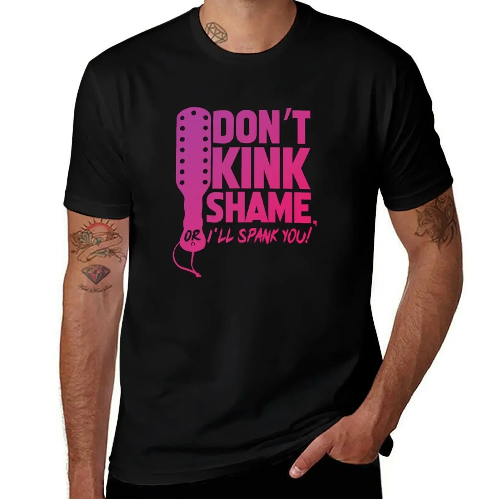

Don't kink shame T-Shirt graphic tee shirt quick drying plus sizes T-shirts man heavy weight t shirts for men