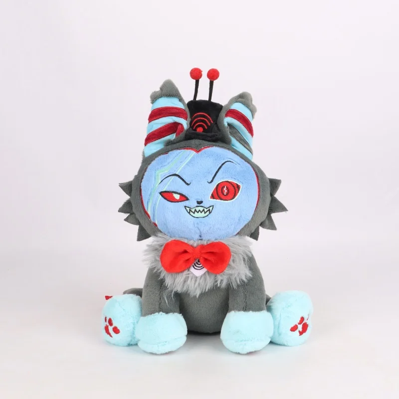 Hot Cat Plush Toy Funny Angel Dust Alastor TV Fans Collecting Gift Cute Cotton Stuffed Plush Doll Kids for Birthday Present