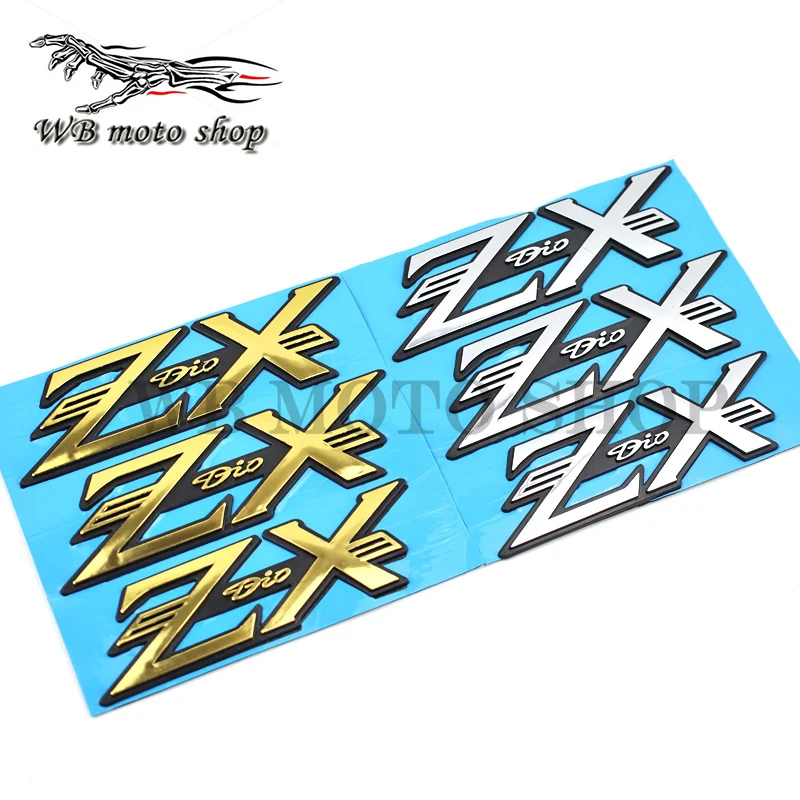 Motorcycle reflective stickers Decals logo decorative stickers For HONDA DIO ZX AF27 AF28 AF34 AF35 3D logo sticker