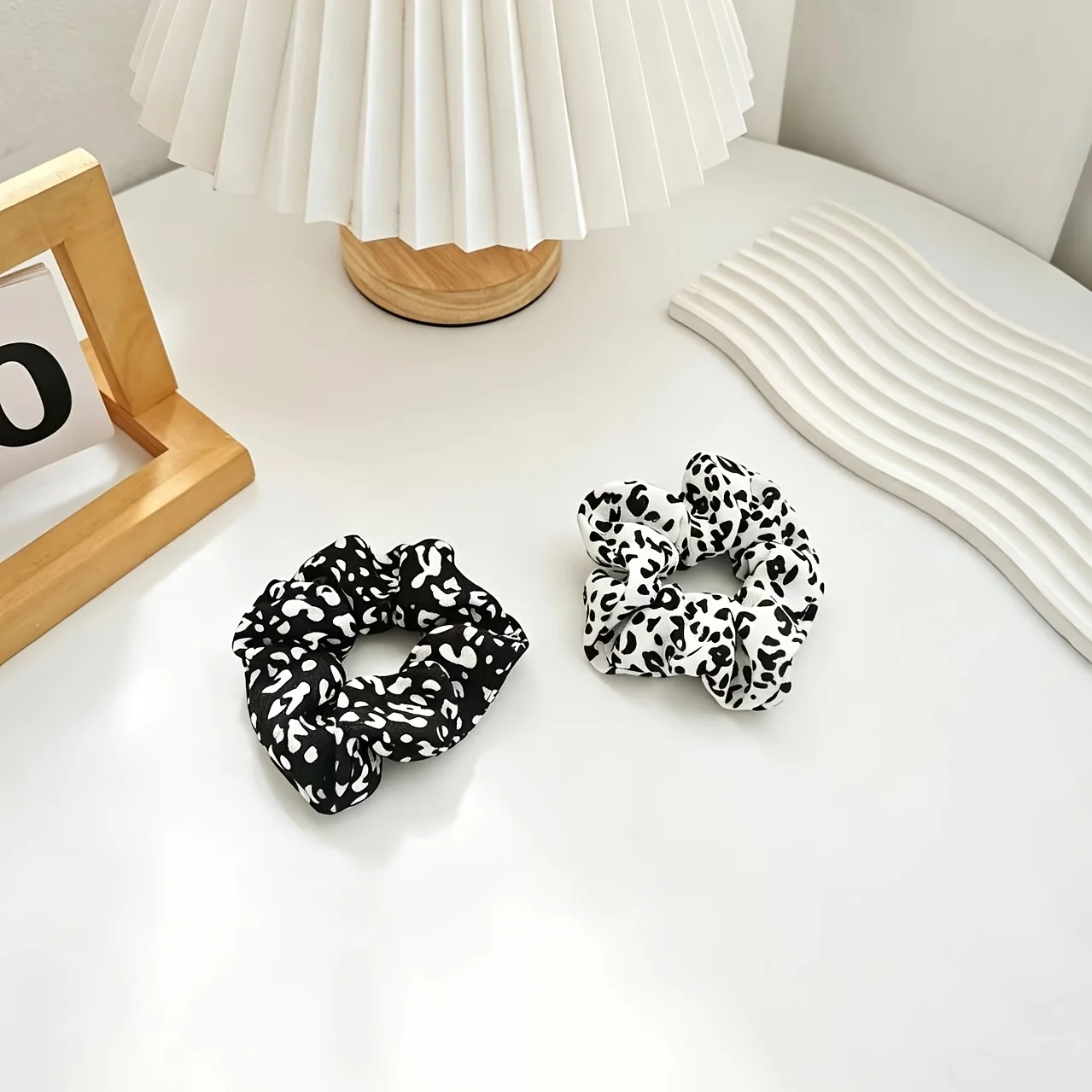 5pcs Fashion Retro polka dot leopard print headband with minimalist style for Women Girls Party Hair Accessories
