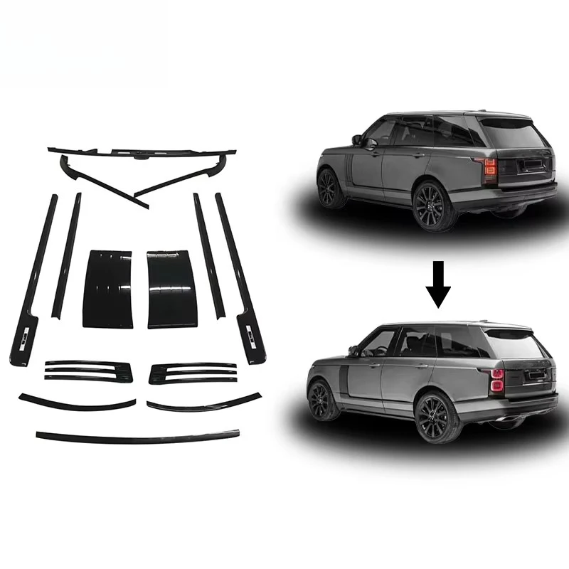 Black Body Trim for  Rover Vogue Body Kits