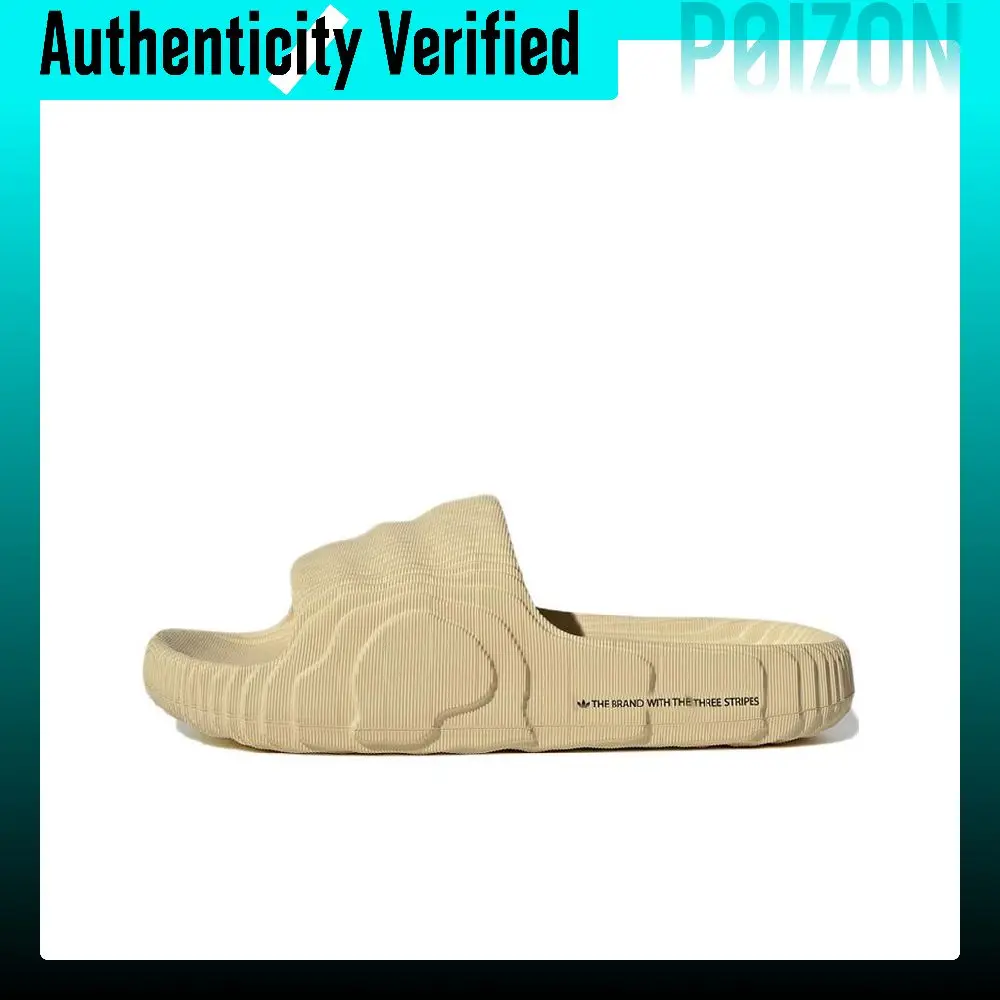 Adidas Originals ADILETTE 22 Slide Slippers Unisex Light Yellow GX6945
