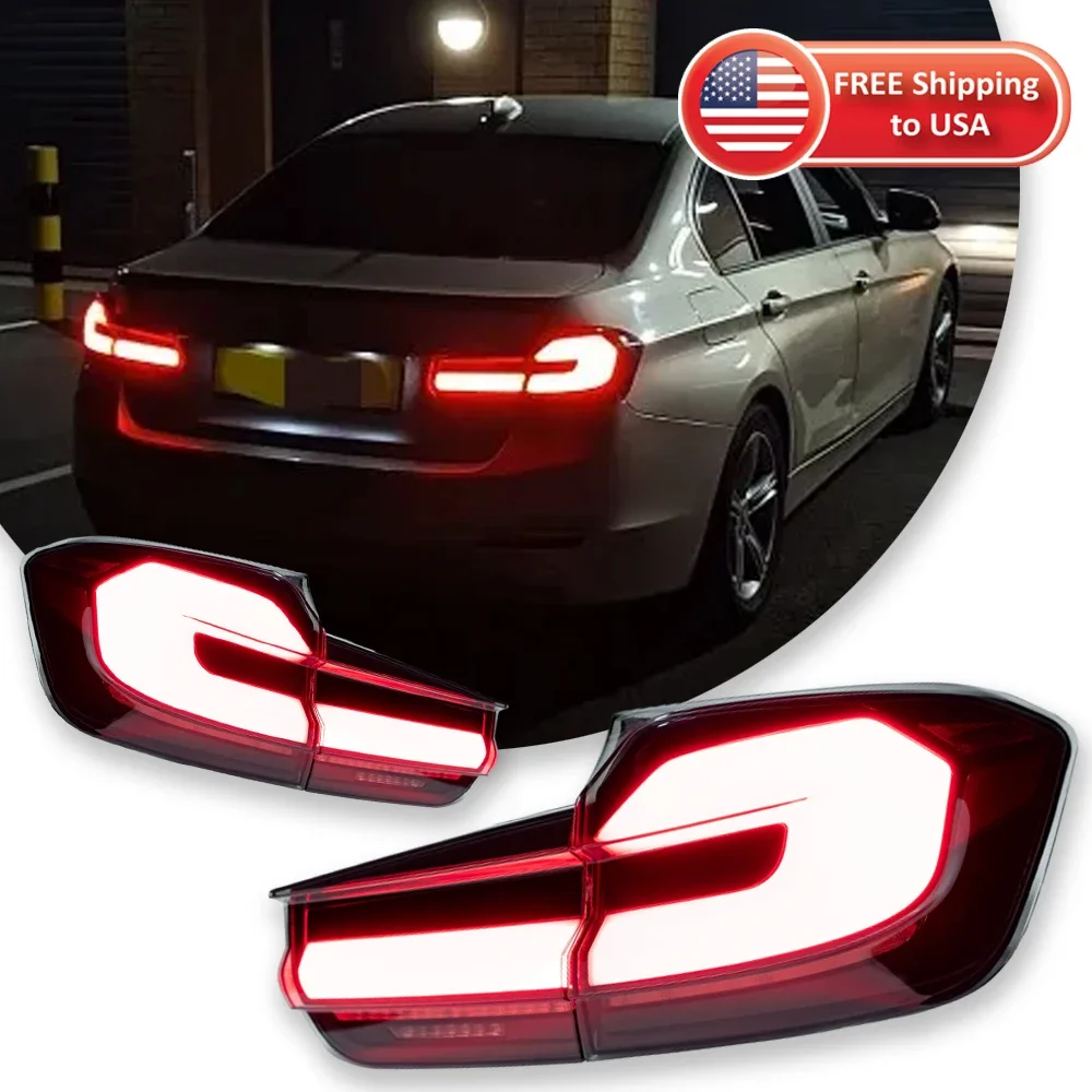 

Автомобильные фары, светодиодные задние фонари для BMW F30, задние фонари F35 F80 2013-2018 318i 320i 325i 330i 335i, последовательный указатель поворота, тормоз