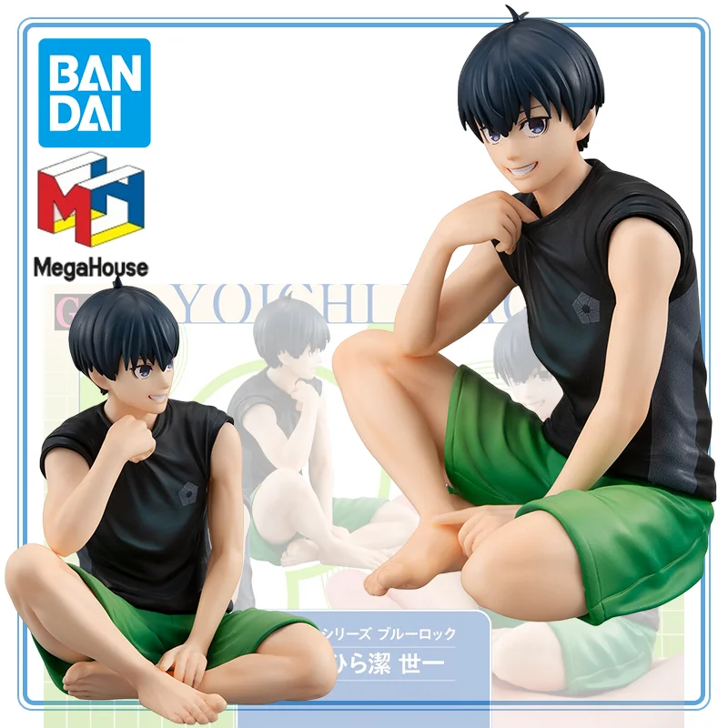 

BANDAI MegaHouse Original Blue Lock Isagi Yoichi G.E.M. Tenohira Anime Cartoon Garage Kit Model Decoration Gifts Toys Model