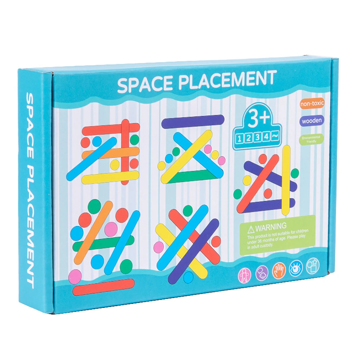 لغز colore cognitivo abbinamento لغز giocattoli di blocchi,school precoce illuminazione سطح المكتب abbinamento giocattoli #5