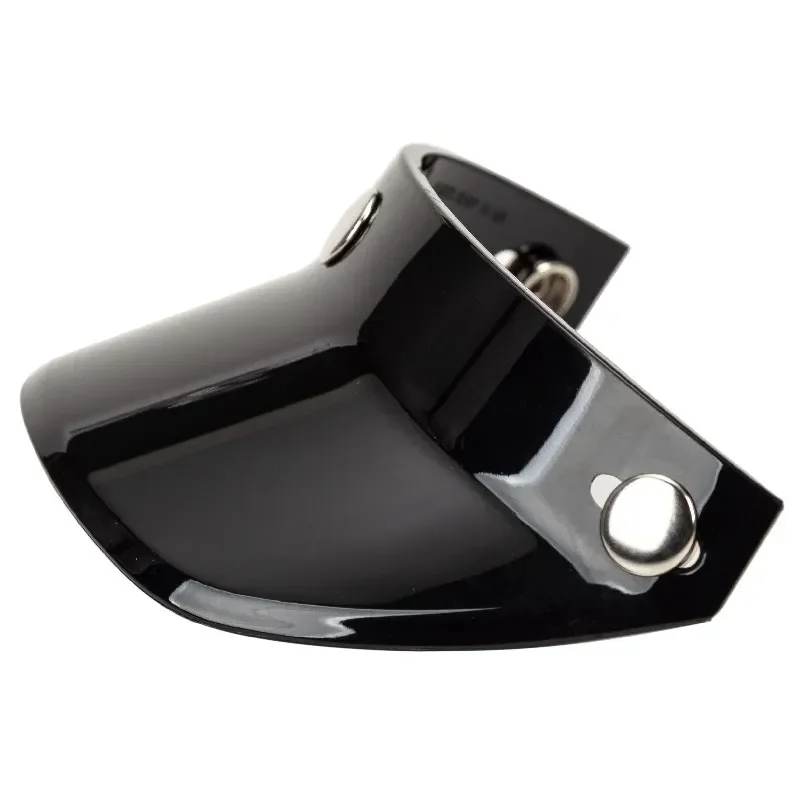 

3-Snap Visor Motorcycle Half 3/4 Helmet 3pin Buckle Helmet Peak Open Face Sun Shield Universal Shade Accessory Casco De Moto