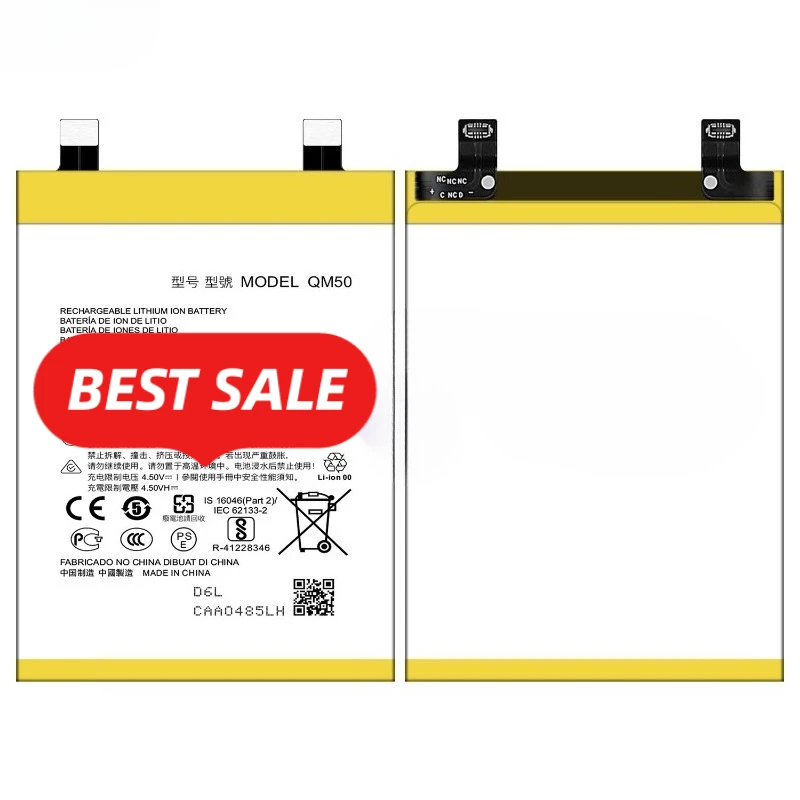 

QM50 for Motorola Edge 40 Neo Phone Battery 0 Cycle High Quality High Capacity Replacement Bateria Grade A Cell with Tools