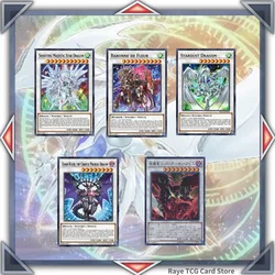 55 Pcs Stardust Dragon Synchron Yugioh Card Game Deck Easy Play Not Original Master Duel Fudo Yusei Junk Warrior DIY Deck MD