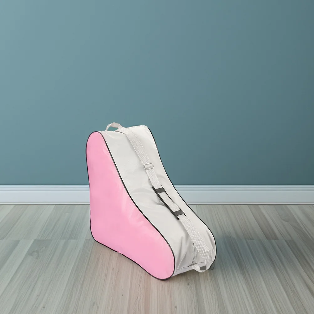 롤러 스케이트 가방 인라인 아이스 스케이트 보관을 위한 대용량 내구성 있는 스포츠 장비 운반 가방 성인용 휠 스케이트