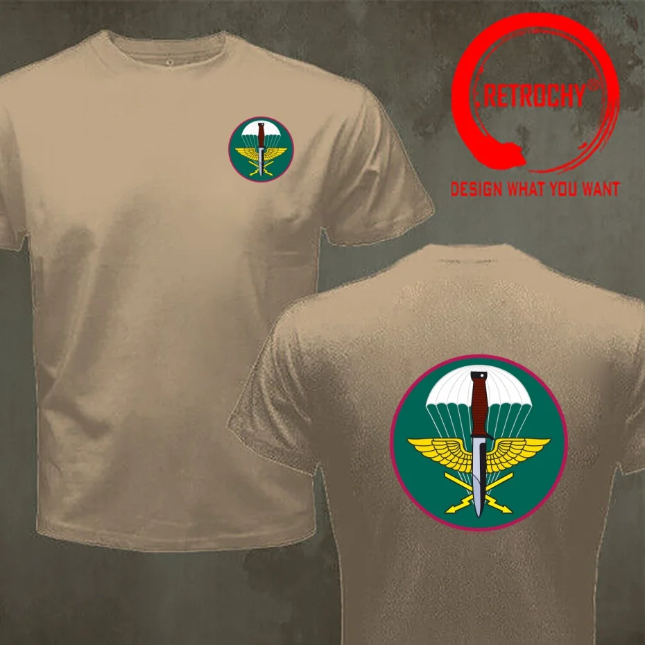 Funny Design 102nd Recon Battalion Czech Army Special Forces Paratroopers  Shirt Men Fashion Trendy Casual Clothing Stylish Tops