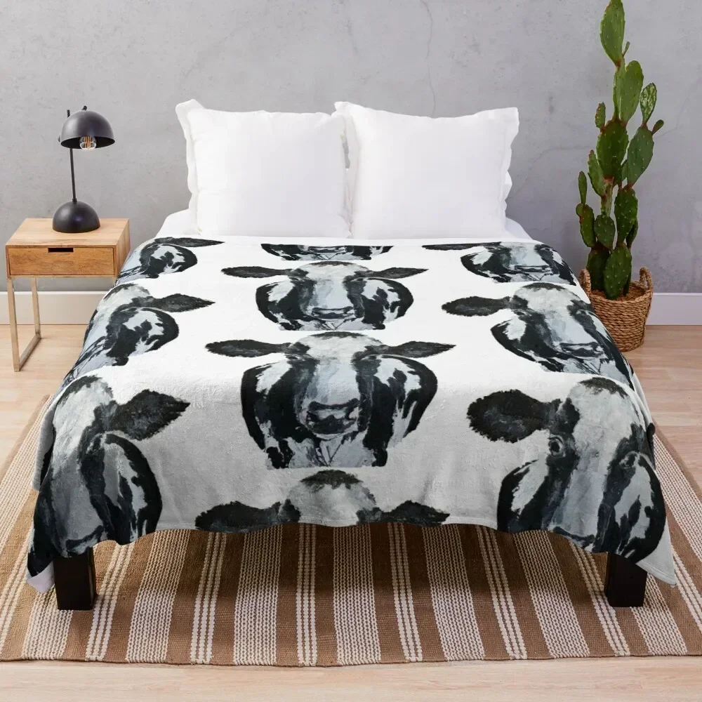 

Holstein Throw Blanket Plush Fuzzy Cozy Blanket for Couch Sofa