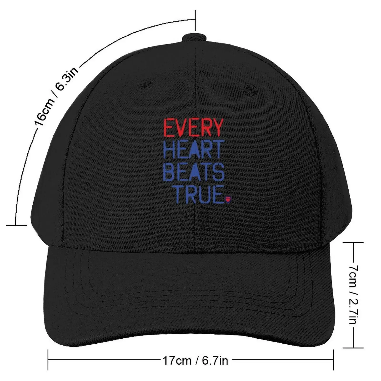 Demons Every Heart Beats True Baseball Cap Visor dad hat Sun Hat For Children Fluffy Hat Women's Beach Men's