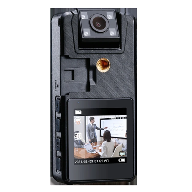 

Top!-A53 Digital Body Mounted Camera Detachable Battery HD 1080P 2250Mah 8H Long Continues Recording Webcam For Cycling