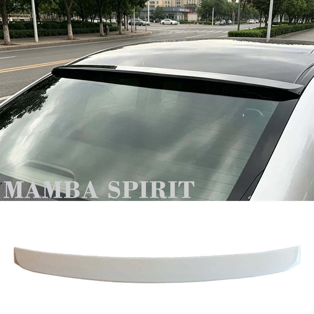 Rear Roof Window Trunk Lid Car Spoiler Wing For Honda Civic Sedan 8th Gen 2006-2011 ABS Plastic Material No Drill Accessories