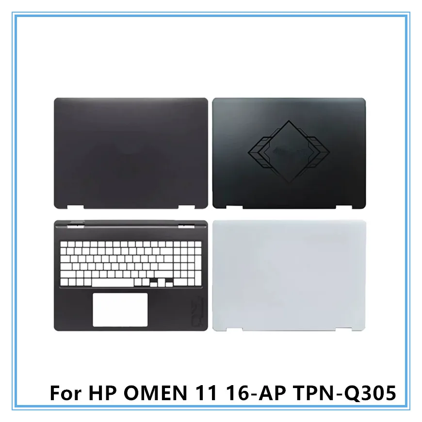 For HP OMEN 11 16-AP TPN-Q305 Laptop LCD Back Top Cover/Front Bezel Frame/Palmrest  Keyboard Bezel