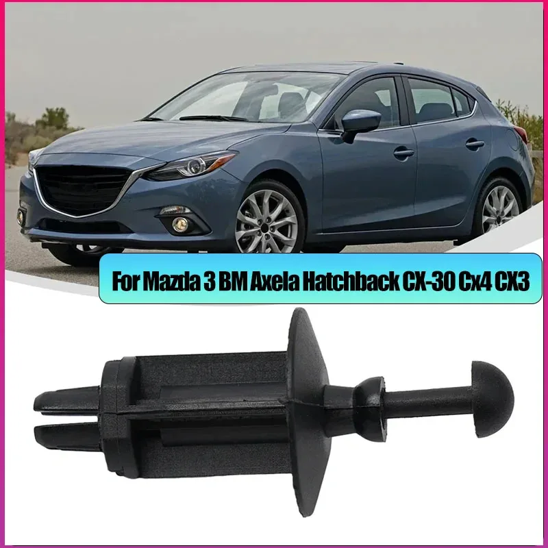 For Mazda 3 CX-4 CX-30 CX-3 MX-30 Trunk Rear Door Decorative Panel Suspension Hook Trunk Lid Buckle Hook BHN968301Modification