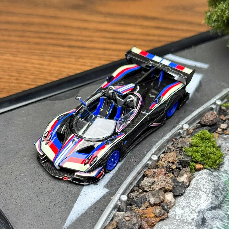CM Model 1/64 ZONDA REVO BARCHETTA APAxpo Legering Motorvoertuig Speelgoed spuitgieten Metalen Model Collectie Jongen Kerstcadeaus