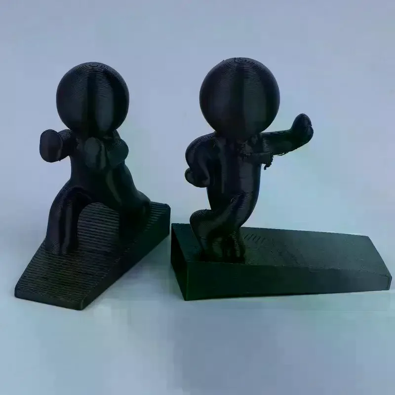 Door Stop Cartoon Decorative Non-slip No Drilling Anti Collision Action Figure Door Bumper For Home Bedroom