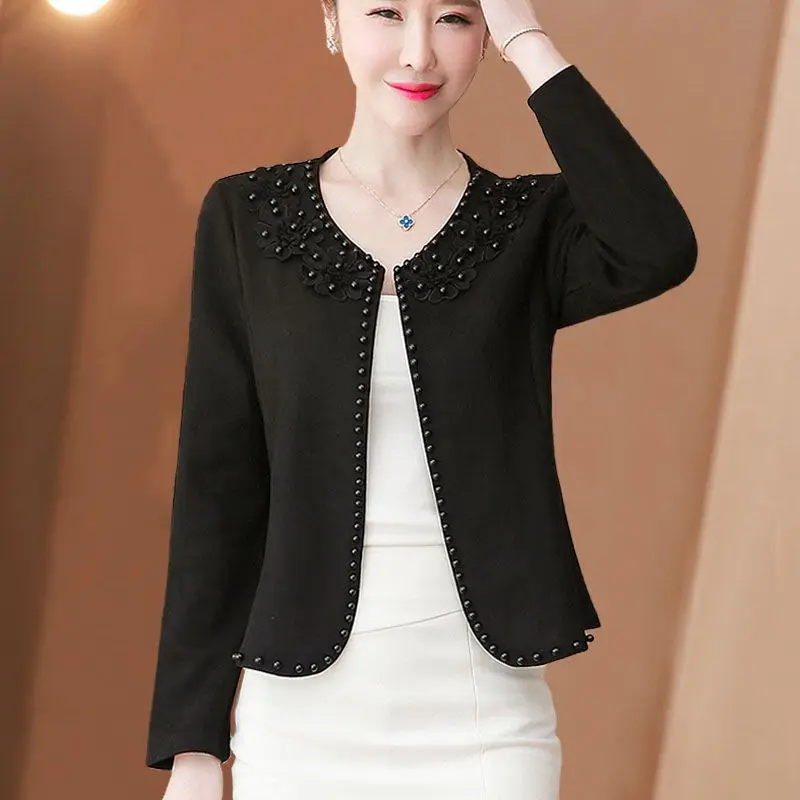 

Lace Women Blazer New Elegant Hollow Out Thin Sun Protection Summer Female Blazers Ladies Office Suit Jacket Coat Slim Tops G351