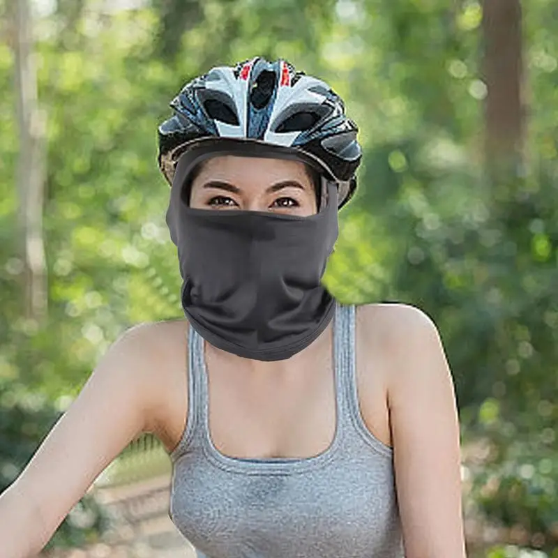 

Cooling Neck Gaiter Ice Silk Cycling Hood Breathable Summer Hood Riding Gear Outdoor Sports Running Scarf For Women Men