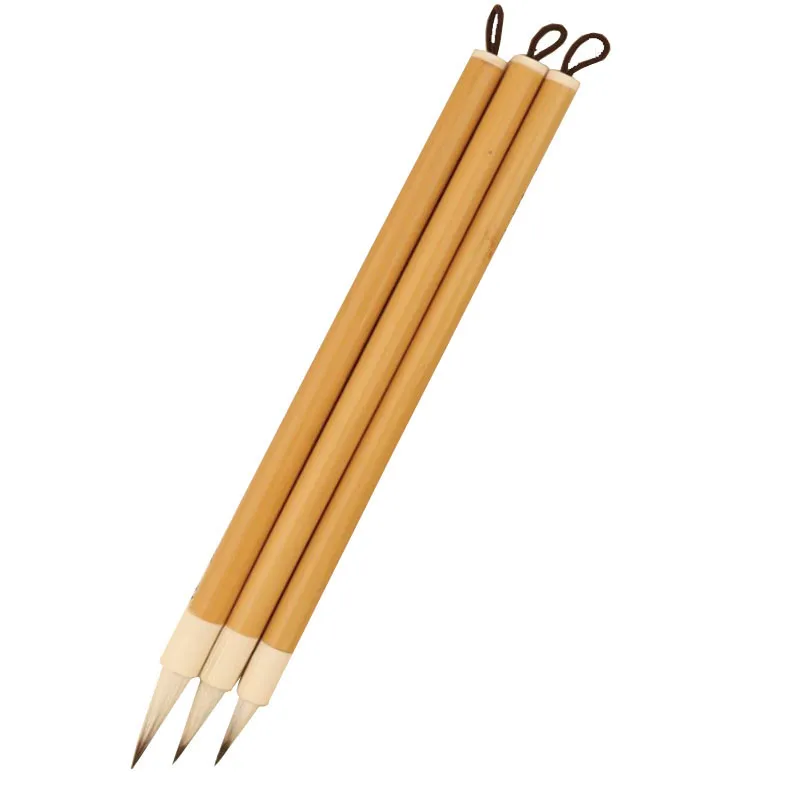 Lake Brush Chinese Calligraphy Painting Writing Brush Rabbit Hair Multiple Brush Small Regular Script Brush Pen Cursive Script