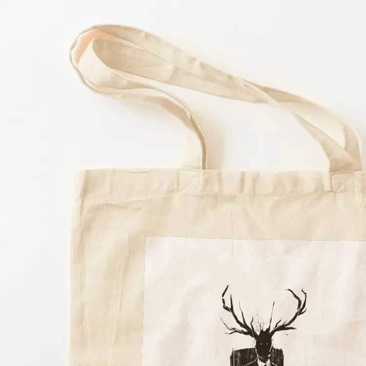 Hannibal Lecter NBC Stag Antlers Lamb Tote Bag canvas bags Canvas bag for women Fabric bag canvas tote