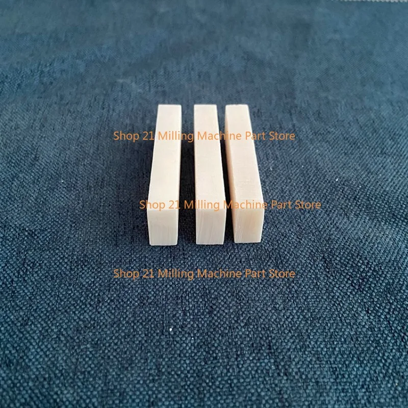 2pcs Buffalo Bovine Bone Knife Handle Scales Slabs DIY Carving Material 60*16*9mm