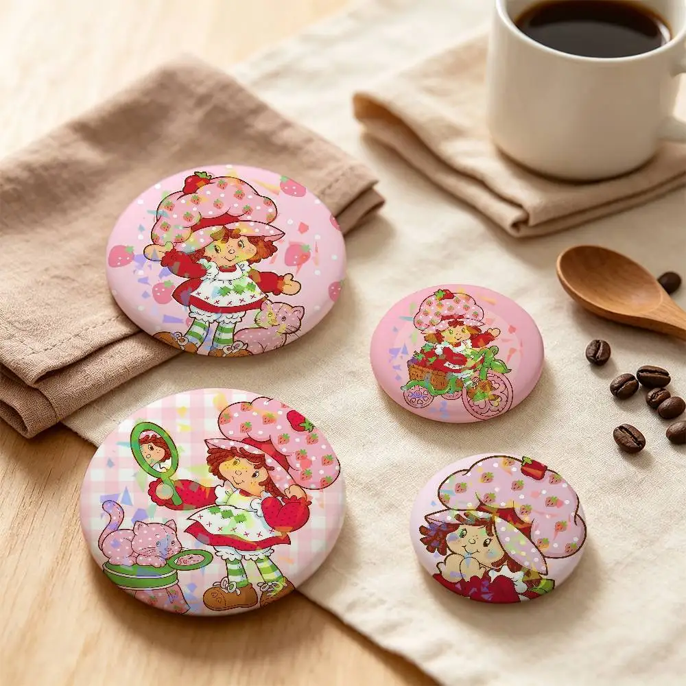 S-Strawberry Cartoon Cute Backpack Pin Hat Pin Jacket Accessory Bag Decor Clothing Ornament Fashion Accessory