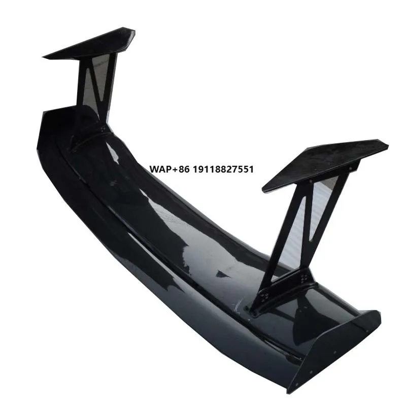 

Rear Spoiler GT Wing Carbon Fiber for Evolution EVO 7 8 9 Spoiler Legs W/ Aluminum Legs 19 cm or 29cm or 39 (1600MM TYPE-5)