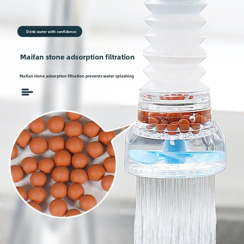 ​​Multi-Function Faucet Extender - Anti-Splash Spray Head with Water Filter,Universal Kitchen Sink Adapter for Easy Installation