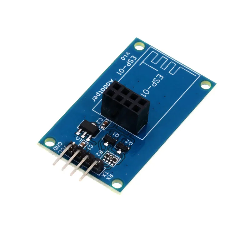 ESP8266 ESP-01 ESP01 Serial Wireless WIFI Module for Arduino Transceiver Receiver Adapter Board for UNO R3 One 3.3V 5V
