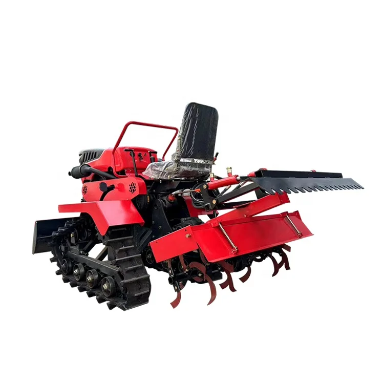 الحراثة الدوارة الثقيلة المزارع الصغيرة جرار زاحف توريد المصنع