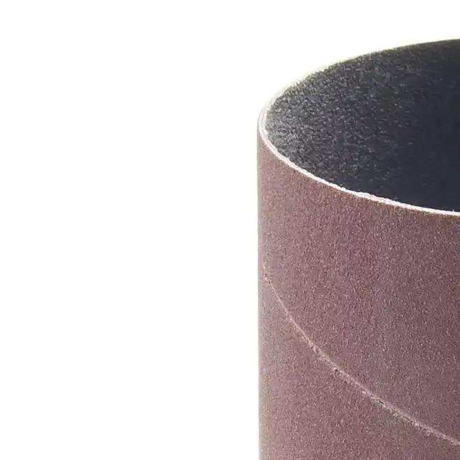 6pcs 4.5 Inch Sanding Drum Sleeves Kit 240 Grit Alumina Polishing Wheel For Metal Wood Plastic Jade Grinding And Finishing Tool