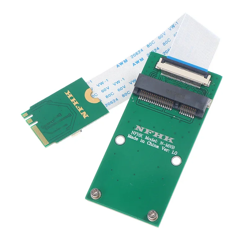 1 Buah Kartu WiFi PCIe Mini Baru Ke Kunci A + E E M.2 Kabel Ekstensi Adaptor Kartu Jaringan WiFi