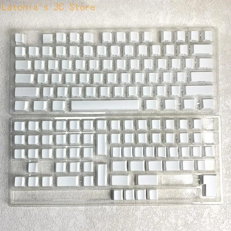 Board-Styling-Tastenkappen-Set mit seitlich aufgedruckten Zeichen, Cherrys Profile 140-teiliges Tastatur-Set für Tippbereiche – Detail 7