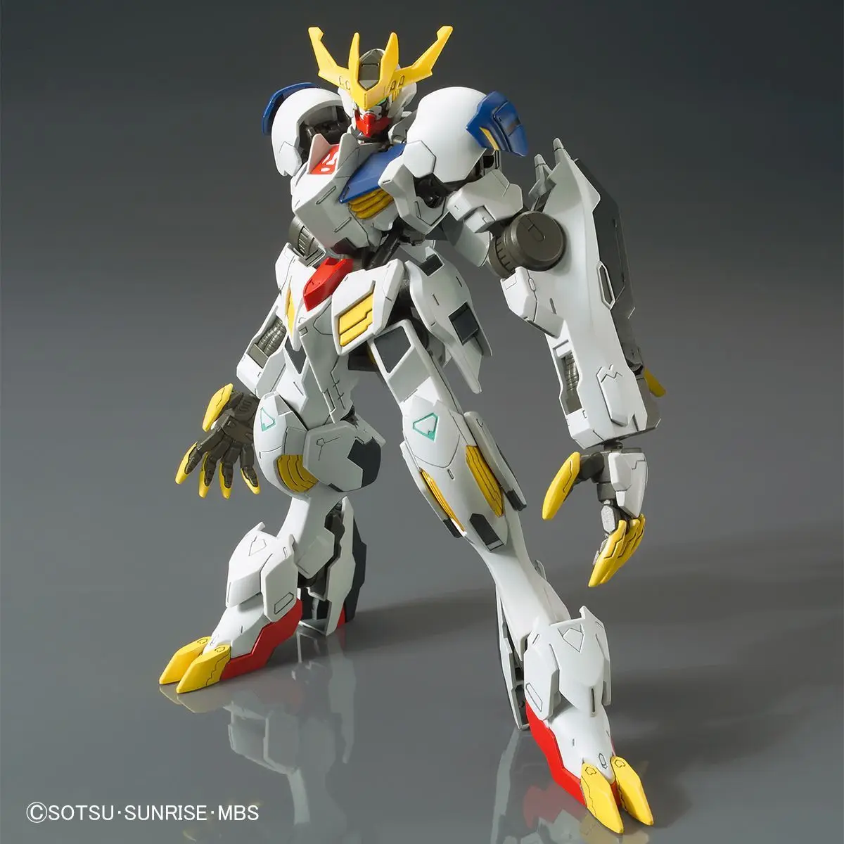 Bandai Hg Ibo 033 1/144 órfanos con sangre de hierro Barbatos Lupus Rex modelo Kit regalo Cool Mecha Warrior figura juguete educativo