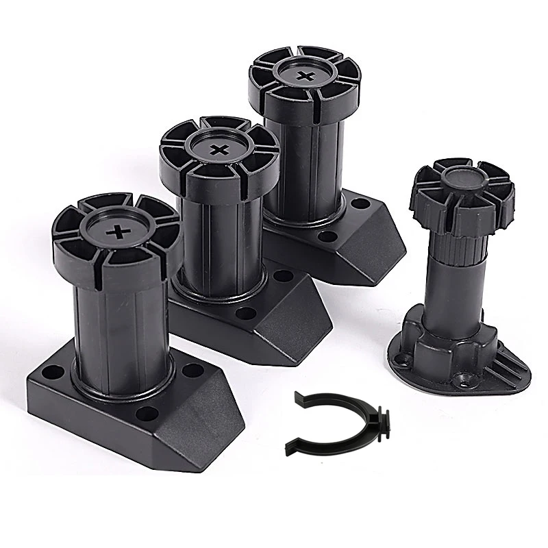 Adjustable Height Cupboard Foot Cabinet Leg for Furniture Cabinets Table Table Leg Heavy Duty Cabinet Levelers 6/8/10/12/15cm