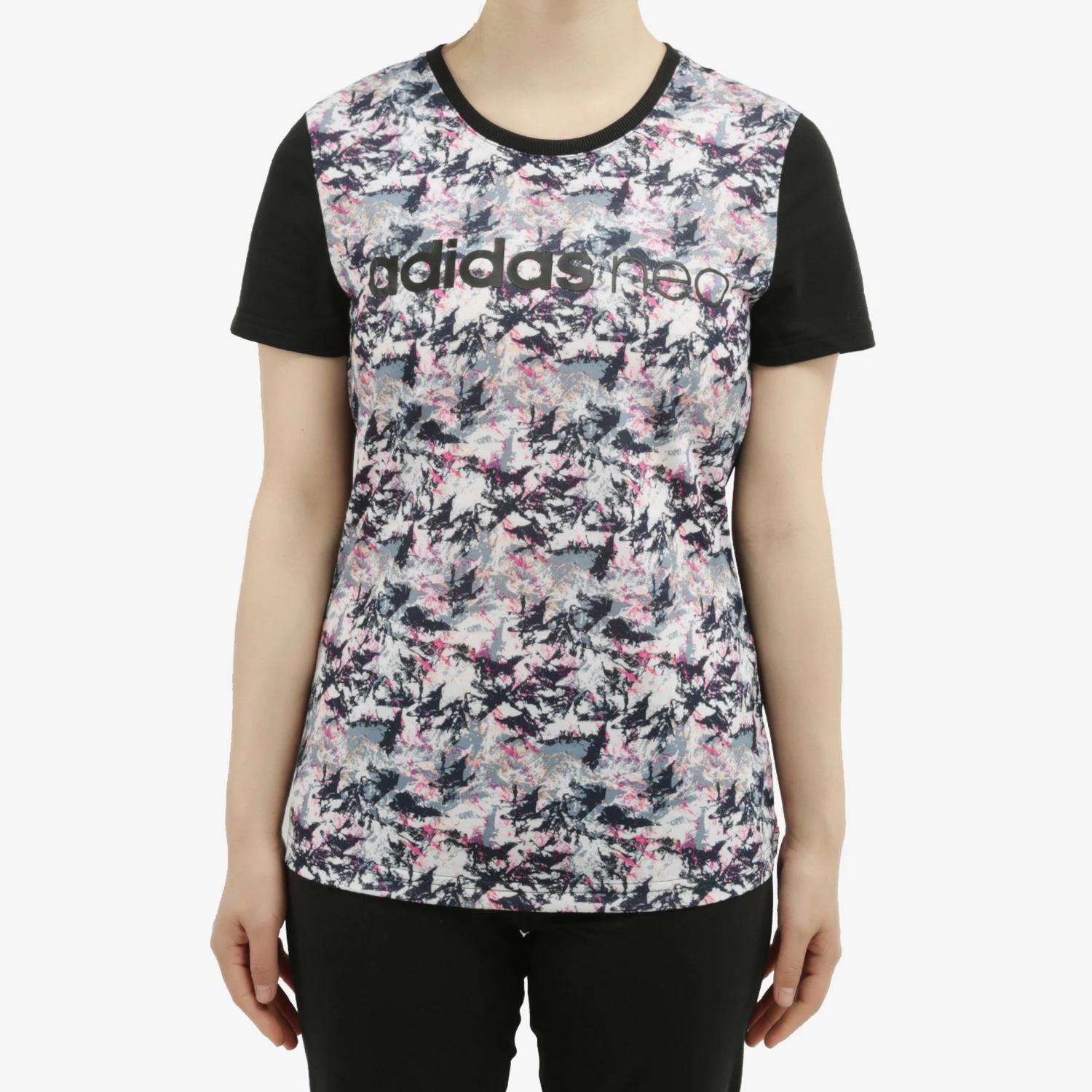 Adidas Authentic New Women's Round Neck Short Sleeve T-Shirt DU2386