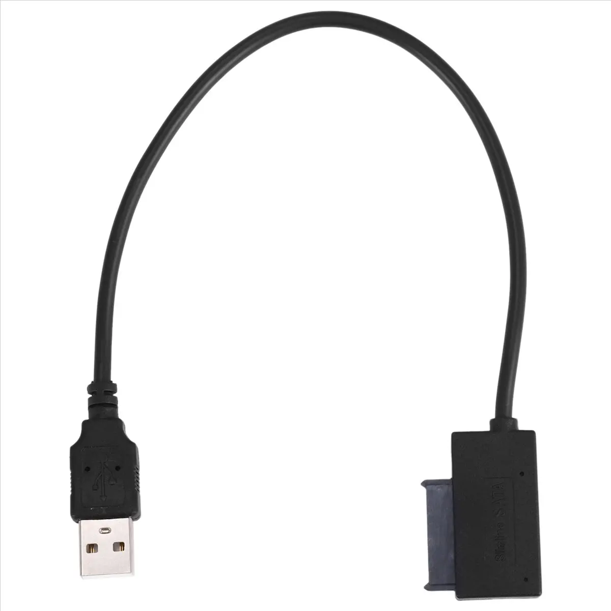 USB Adapter PC 6+7P CD DVD Rom 13 Pin Drive Cable for Laptop Notebook CAA