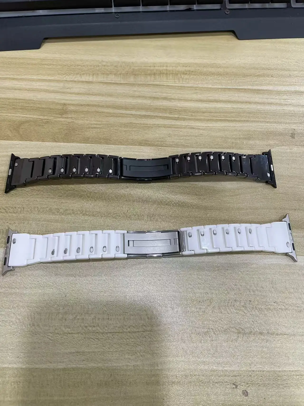 apple-watch-ultra-49mm-45mm-44mm-46mm用ステンレススチールストラップ、セラミック製腕時計バンド、iwatchシリーズ11-10-9-8-7-se-6対応