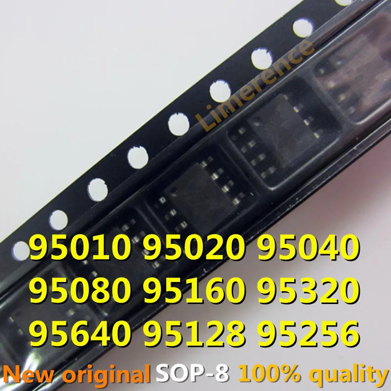 5PCS 95010WP 95020WP 95040WP 95080WP 95160WP 95320WP 95640WP 95128WP 95256WP SOP8 SOP-8 SMD New and Original IC