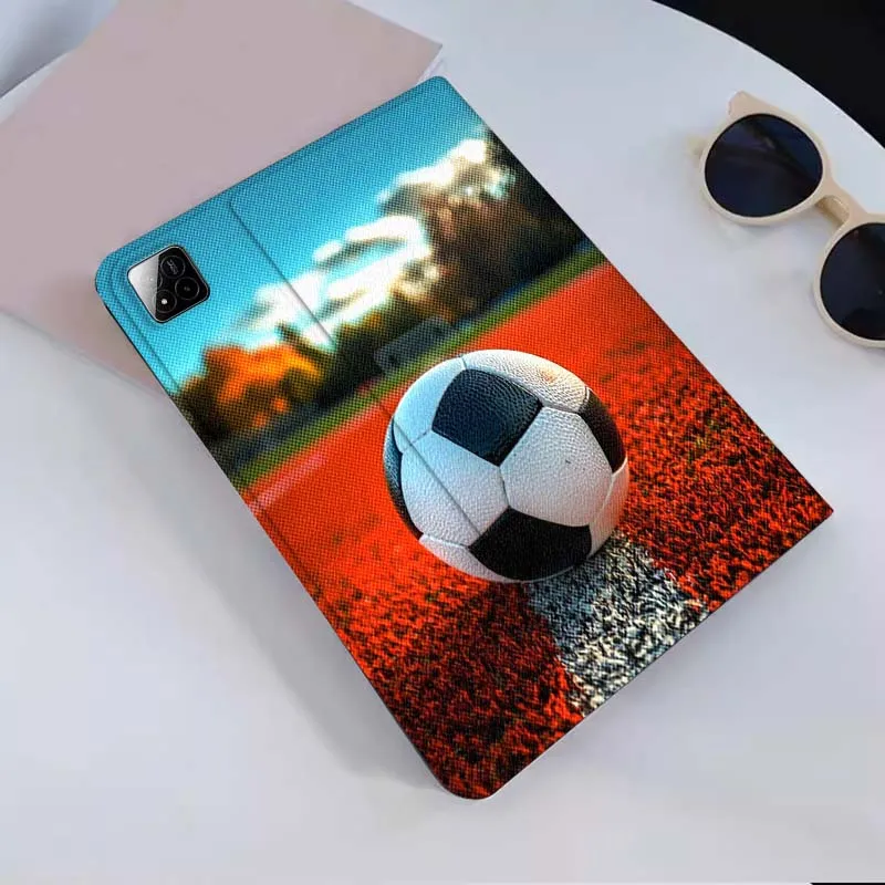 تصميم عصري لكرة القدم لهاتف Xiaomi Redmi Mi Pad 4 5 6 6s 7 8 SE Pro 2 11 Plus Max 12.4 11 11.2 12.5 8.7 بوصة حافظة تابلت #6