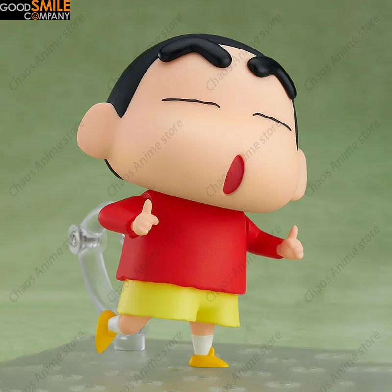 Original Good Smile Gsc Crayon Shin Chan Kawaii Anime Himawari  Action Figurine Nendoroid 10cm Collection Model Doll Toy Gift