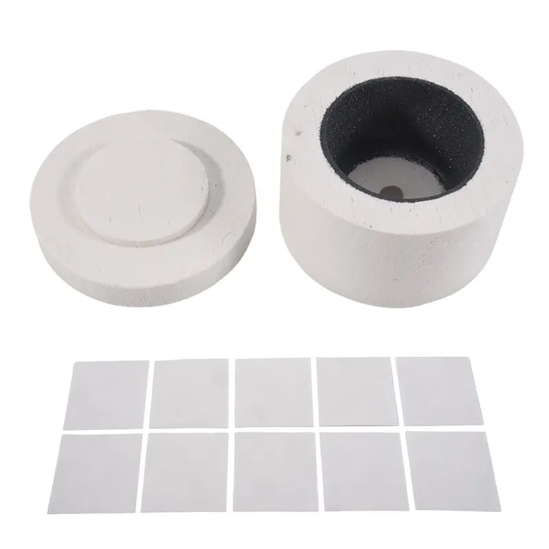 B69C Microwave Kiln Glass Fusing Fusework Beginner Eco-Friendly Professional Glass Fusing Microwave Kiln Kit