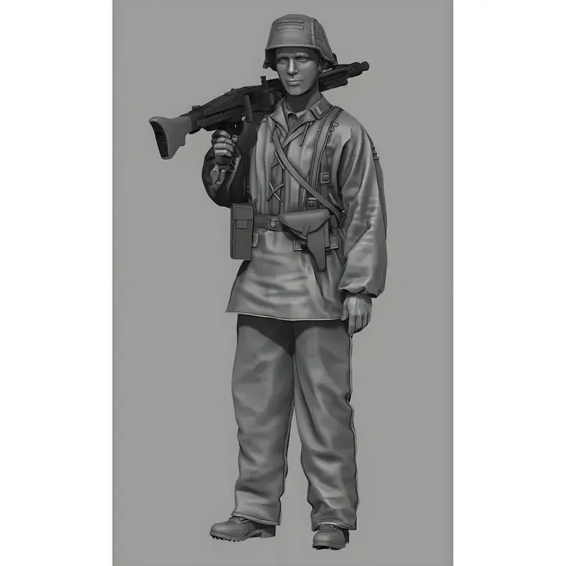 

1/35 Resin Soldier Model - White, GK, Unassembled & Unpainted
