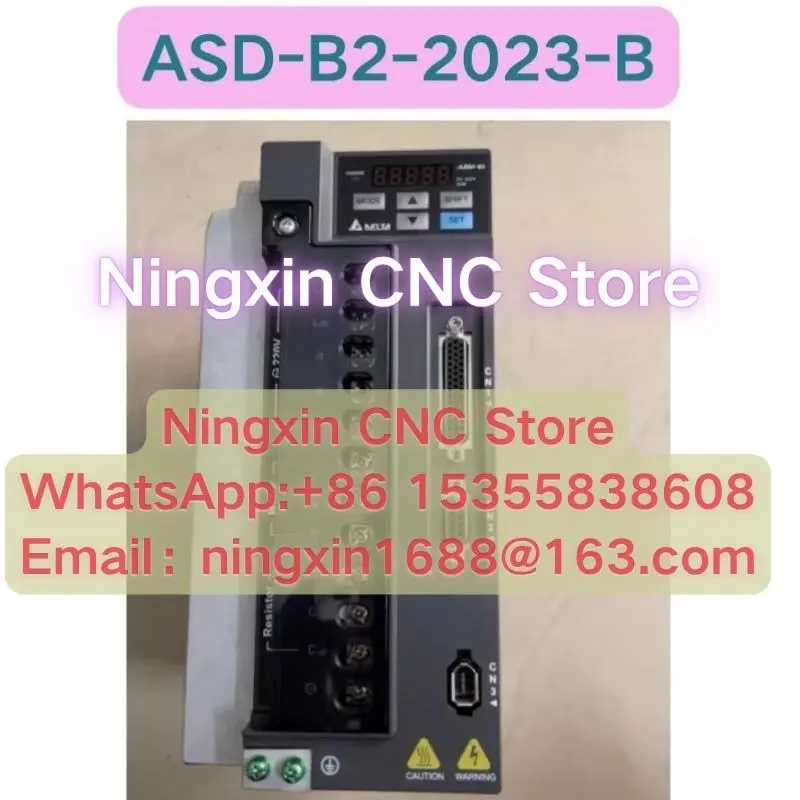 

Функциональный тест сервопривода ASD-B2-2023-B б/у, ОК Быстрая доставка