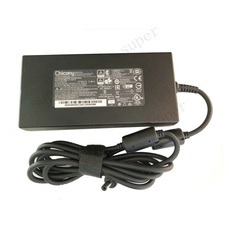 S+   Chicony 19.5V 11.8A 230W AC Adapter Charger For Gigabyte AORUS 17G XD-73US325SH