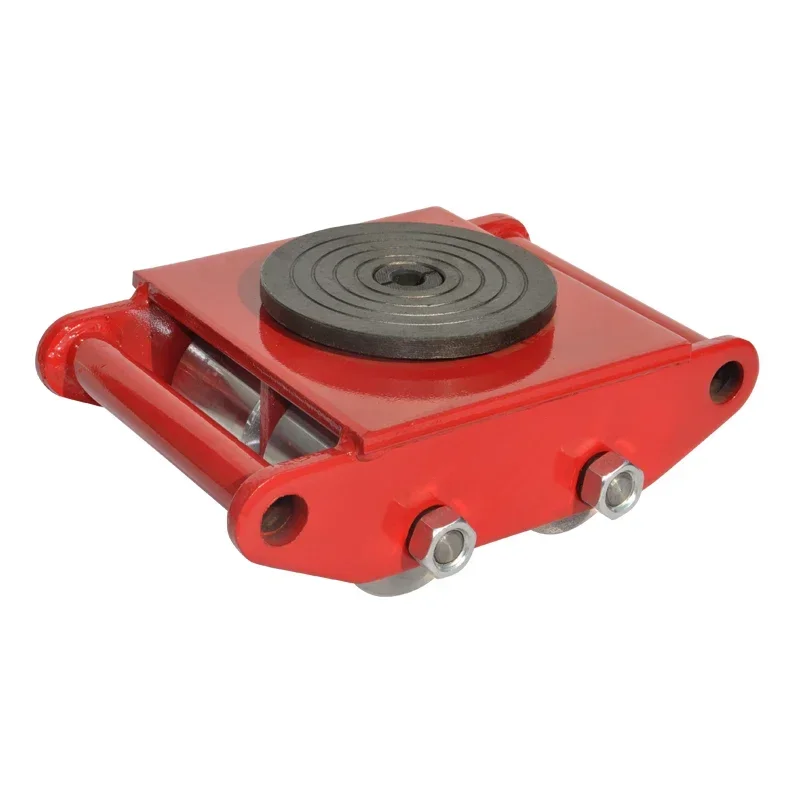 Hochleistungs-15-Tonnen-Rollenschlitten mit 4-Rad-Plattform für Frachttransportpaletten